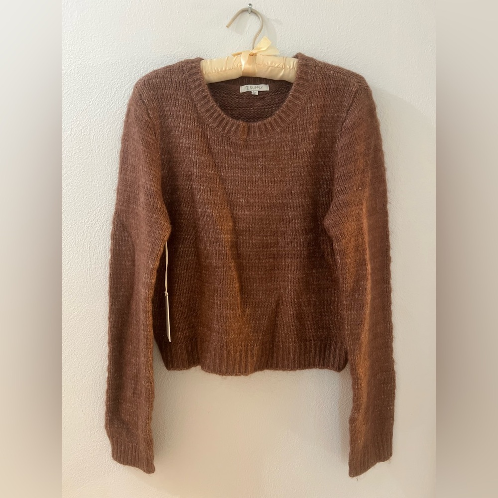 Z Supply NWT Bowie cropped sweater in Sz L & XL